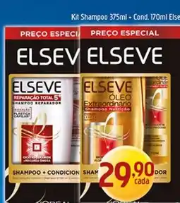 Supermercados Guanabara Elseve shampoo reparador oferta