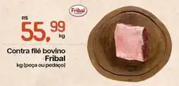 Cometa Supermercados Contra filé bovino Fribal oferta