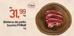 Cometa Supermercados Bisteca do peito bovina Fribal oferta