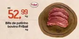 Cometa Supermercados Bife de patinho bovino Fribal oferta