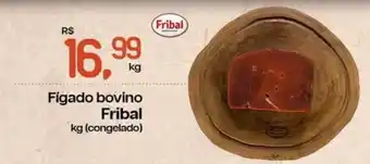 Cometa Supermercados Fígado bovino Fribal oferta