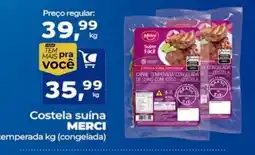 Cometa Supermercados Costela suína temperada oferta