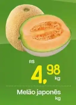 Cometa Supermercados Melão japonês oferta