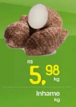 Cometa Supermercados Inhame oferta