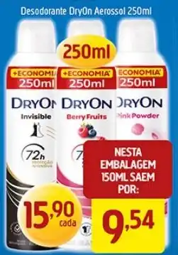 Supermercados Guanabara Desodorante dryon aerossol oferta