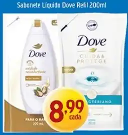 Supermercados Guanabara Sabonete Líquido Dove Refil oferta