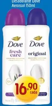 Supermercados Guanabara Desodorante dove aerosol oferta