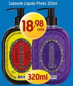Supermercados Guanabara Sabonete Líquido Phebo oferta