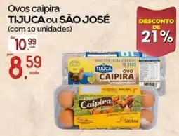 Cometa Supermercados Ovos caipira tijuca ou são josé oferta