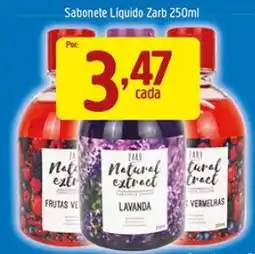 Supermercados Guanabara Sabonete liquido zarb oferta