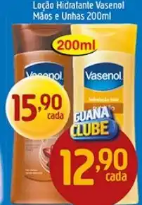 Supermercados Guanabara Loção Hidratante Vasesol Mãos e Unhas oferta