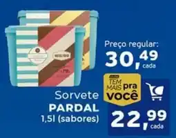 Cometa Supermercados Sorvete pardal 1,5l (sabores) oferta