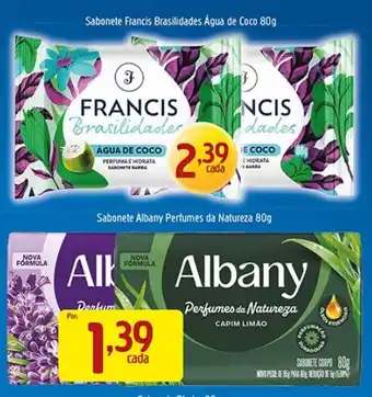 Supermercados Guanabara Sabonete francis brasilidades água de coco oferta