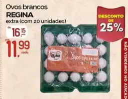 Cometa Supermercados Ovos brancos regina oferta