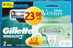 Supermercados Guanabara Gillette Venus Pele Sensível oferta