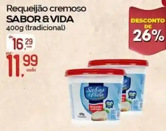 Cometa Supermercados Requeijão cremoso sabor & vida oferta