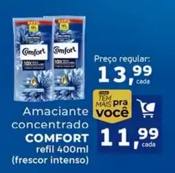 Cometa Supermercados Amaciantes concentrado comfort refil 400ml oferta