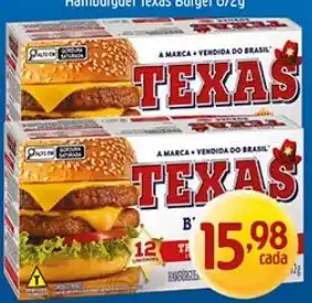 Hambúrguer texas burger