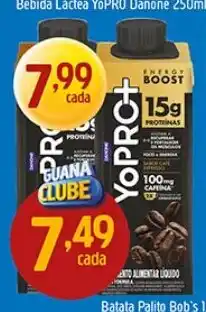 Supermercados Guanabara Bebida Lactea Yoprot Danone oferta
