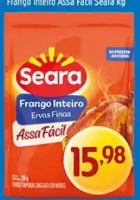 Supermercados Guanabara Frango inteiro ervas finas assa fácil oferta