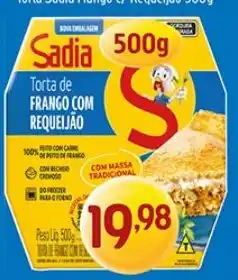 Supermercados Guanabara Torta de frango com requeijão oferta