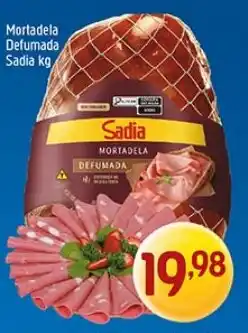 Supermercados Guanabara Mortadela Defumada Sadia kg oferta