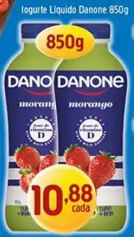 Supermercados Guanabara Iogurte Líquido Danone morango oferta
