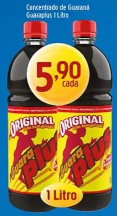 Supermercados Guanabara Concentrado de Guaraná Guara plus oferta