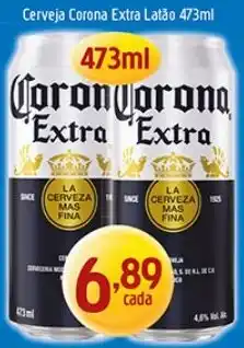 Supermercados Guanabara Cerveja corona extra latão oferta