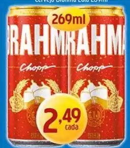 Supermercados Guanabara Cerveja Brahma c/2 oferta