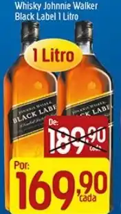 Supermercados Guanabara Whisky Johnnie Walker Black Label oferta