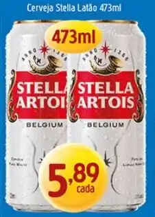 Supermercados Guanabara Cerveja Stella Latão oferta