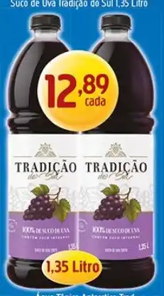 Supermercados Guanabara Suco de Uva Tradicao do Sul oferta