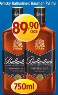 Supermercados Guanabara Whisky Ballantine's Bourbon oferta
