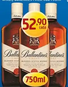 Supermercados Guanabara Ballantine's finest blended scotch whisky oferta