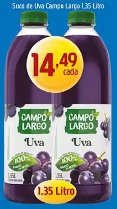 Supermercados Guanabara Suco de Uva Campo Largo oferta