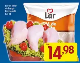 Supermercados Guanabara Filé de peito de frango envelopado oferta
