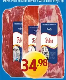 Supermercados Guanabara Paleta, Peito ou Acém Bovino a Vácuo Fribói oferta