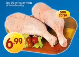 Supermercados Guanabara Coxa c/ Sobrecoxa de Frango c/ Porção Dorsal kg oferta