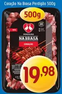 Supermercados Guanabara Coração na brasa oferta