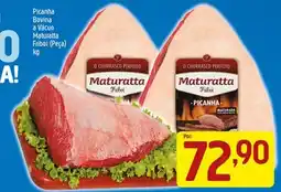 Supermercados Guanabara Picanha bovina a vácuo maturatta friboi (peça) oferta