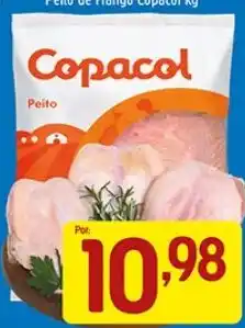 Supermercados Guanabara Peito de frango copacol kg oferta