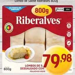 Supermercados Guanabara Lombos de Salmão Riberales oferta