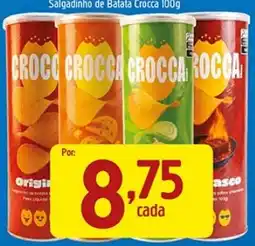 Supermercados Guanabara Salgadinho de Batata Crocca oferta