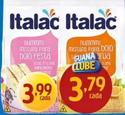Supermercados Guanabara hummm! mistura para bolo festa oferta