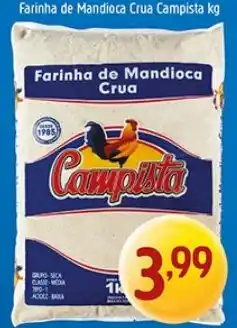 Supermercados Guanabara Farinha de Mandioca Crua Campista oferta