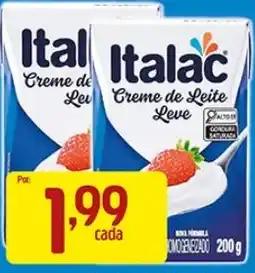 Supermercados Guanabara Creme de Leite Leve oferta
