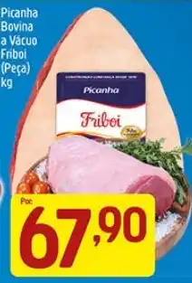 Supermercados Guanabara Picanha Bovina a Vácuo Fribói (Peça) oferta
