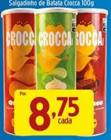Supermercados Guanabara Salgadinho de Batata Croccas oferta