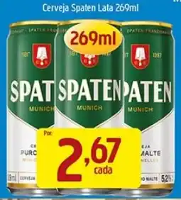 Supermercados Guanabara Cerveja Spaten Lata oferta